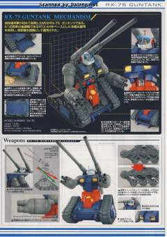 MG FF-X7 核心战机 RX-75-4 钢坦克-资料图