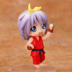 Nendoroid Petit 柊司 Lucky Star Street Fighter IV Cosplay-资料图