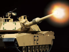 1/16 RC坦克系列 U.S. MAIN BATTLE TANK M1A2 ABRAMS FULL-OPTION COMPLETE KIT-资料图