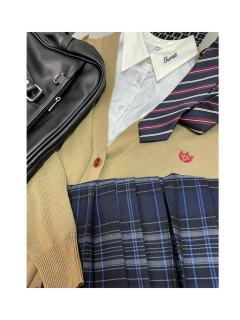 格拉德高校 短袖条纹衬衫-资料图
