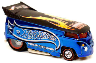 Customized VW Drag Bus Spectraflame Blue