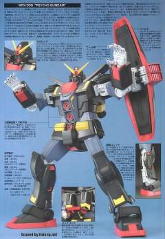HGUC MRX-009 精神感应高达-资料图