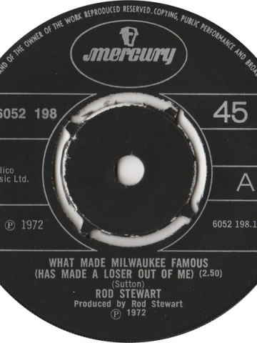 What Made Milwaukee Famous (Has Made A Loser Out Of Me) / Angel