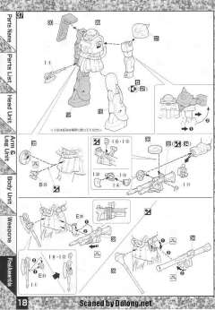 MG MS-06F2 扎古Ⅱ 后期型 联邦军 Ver.-资料图