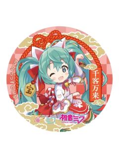 初音未来10-rassu绘招财猫吧唧