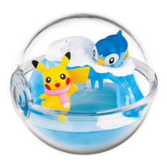 Pocket Monsters Terrarium Collection - Together with Pikachu 皮卡丘 波加曼 Sea of Ice