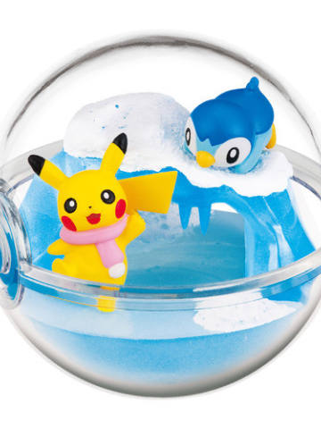 Pocket Monsters Terrarium Collection - Together with Pikachu 皮卡丘 波加曼 Sea of Ice