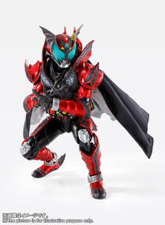 SHF 真骨雕 假面骑士 Dark Kiva-资料图