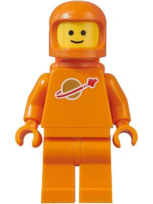 Classic Space - Orange with Airtanks and Updated Helmet