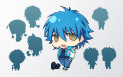 DRAMAtical Murder Trading Chimi Figure Collection Clear Chimi-资料图