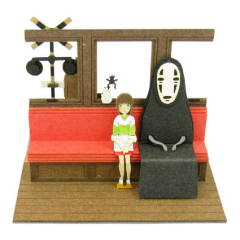 Miniatuart Kit Studio Ghibli Mini 坊老鼠 无脸男 荻野千寻 汤婆婆的宠物鸟 