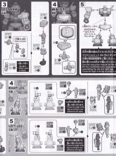 SDCS 高达关节件 全白色-资料图