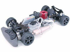 引擎RC汽车 1/10 SCALE GLOW-ENGINE R/C 4WD RACING CAR TG10R CHASSIS KIT