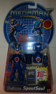 洛克人EXE MegaMan NT Warrior DoubleSoul - Deluxe SpoutSoul with Battlechip