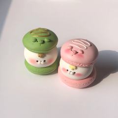 抹茶猪猪海豹马卡龙-资料图