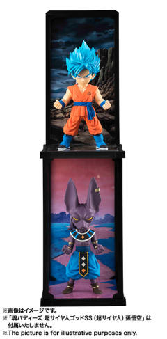 Tamashii Buddies 孙悟空 超级赛亚人之神SS -资料图
