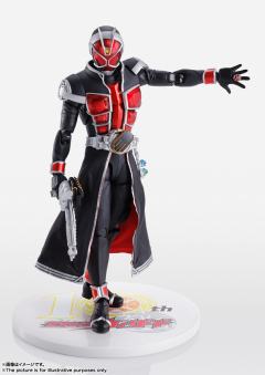 SHF 真骨雕制法 假面骑士巫骑 火焰形态 十周年纪念版-资料图