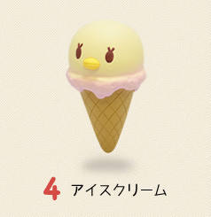 Uta no☆Prince-sama♪ Piyo-chan Trading Mascot Figure 2 -Oishii- Piyo酱 Ice Cream