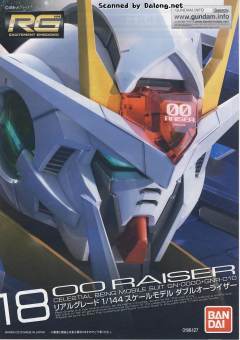 RG GN-0000+GNR-010 00强化模组 GN-0000 00高达 GNR-010 0强化战机 Trans-Am 模式-资料图