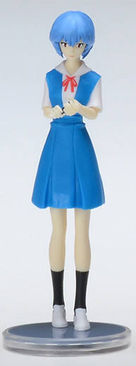 Evangelion Battlefields Gaming Figure Season 01 绫波丽 School Uniform