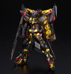 HG 高达SEED MBF-P01-Re2 异端高达金色机天蜜纳 电镀骨架/彩透版