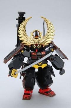 SD高达 BB战士 德川家康高达 漆黑铠甲版-资料图