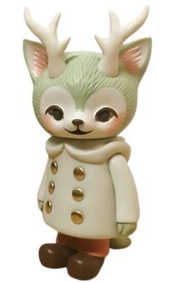 Morris鹿角猫2020翠绿色Sofubi