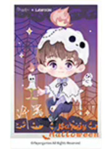 许墨-罗森联名万圣节签名拍立得