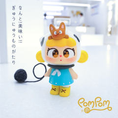 脱线小红帽PomPom 牛奶限定（手作）-资料图