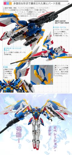 G.F.F.M.C XXXG-01WE 飞翼高达 EW版 Early Color Ver. -资料图