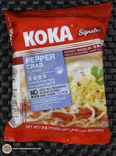 Signature Pepper Crab Flavor Instant Noodles