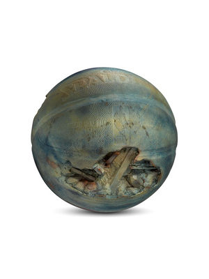 Bronze Eroded Basketball , 2019