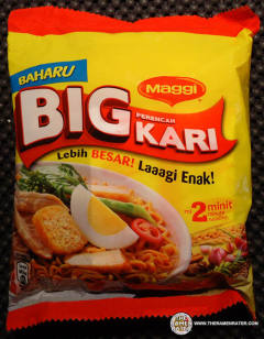 Big Kari Perencah (Big Curry Flavor) 2 Minute Noodles