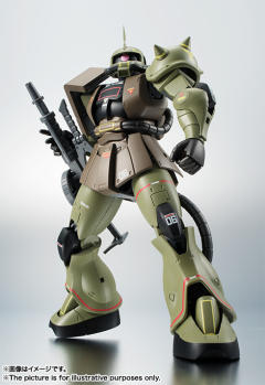 ROBOT魂 MS-06 扎古 II ver. A.N.I.M.E. 真实配色-资料图