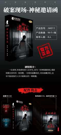 破案现场-神秘邀请函-资料图
