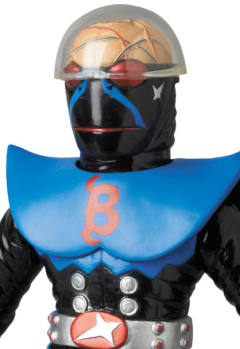 Toei Retro Sofubi Collection 蓝电脑黑魔 -资料图