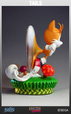 Classic Sonic the Hedgehog Statue 麦尔斯·普劳尔 -资料图