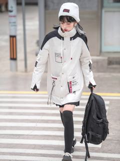 潮玩兔工厂 棉服-资料图