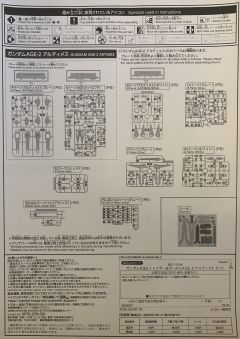 HG AGE1剃刀型&AGE2狩猎型-资料图