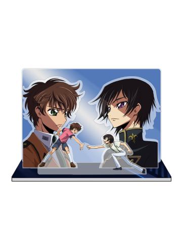 鲁路修·vi·布里塔尼亚&枢木朱雀2-零之镇魂曲立牌