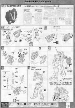 MG RX-0 独角兽高达 红/绿双精神骨架版-资料图