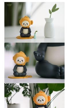 认真打坐的大PanPan-资料图