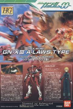 HG00 GNX-609T 厄运式Ⅲ A-LAWS配属机-资料图
