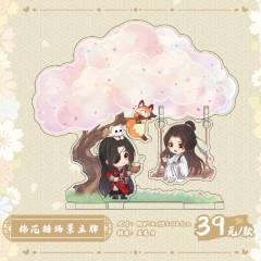 潮玩星球主题店棉花糖场景立牌