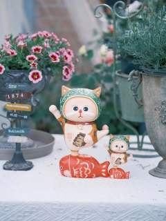 唐草招财猫plus-资料图