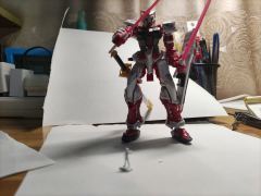 RG MBF-P02 红色异端高达-资料图