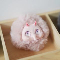 仔仔象挂件-粉橘色