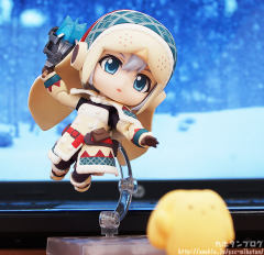 粘土人 #376 猎人 オトモアイルー Urku Armor ver.-资料图
