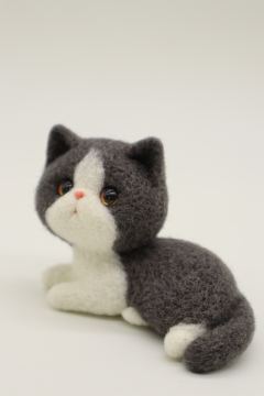 迷你屁屁猫（卧姿）-资料图