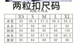 两粒扣西服-资料图